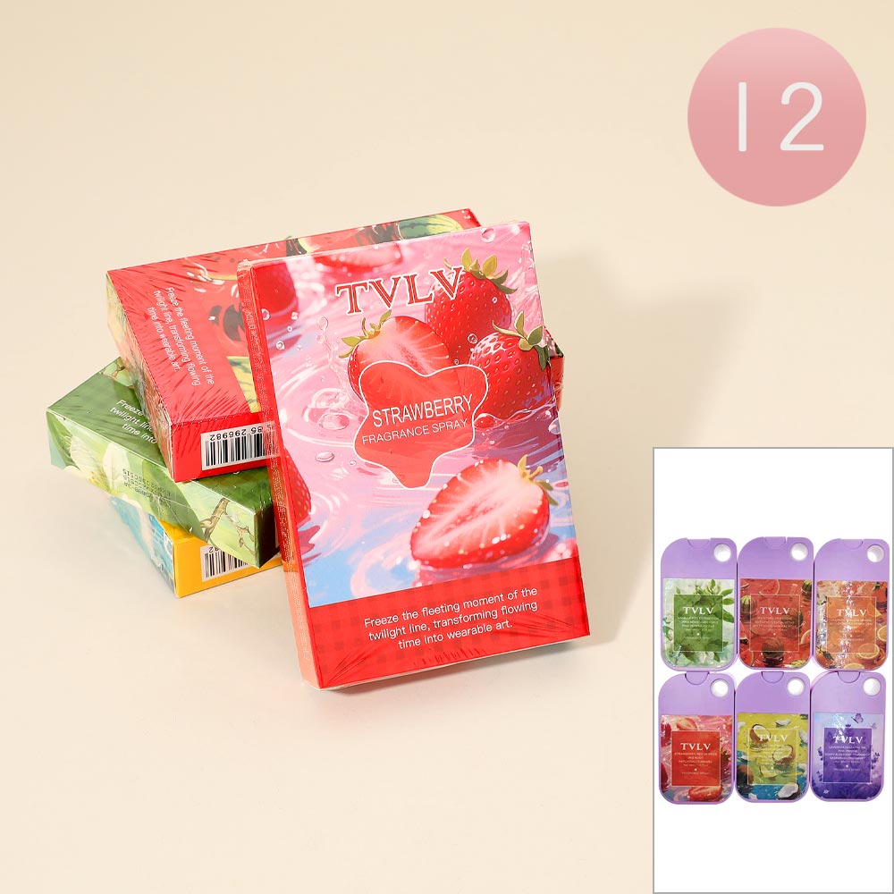 12PCS - Pocket Fragrance Spray
