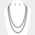 60" Pearl Necklace