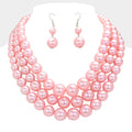 3Row Strand Pearl Necklace