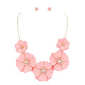 Bloom Flower Link Necklace