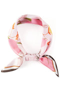 Big Floral Pattern Print Bandana Scarf