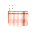 Plaid Check Coin Card Purse