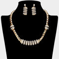 Metal Rhinestone Necklace