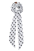 C.C POLKA DOT SASH SCRUNCHIES