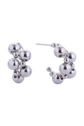 14K Ball Cluster Post Earring