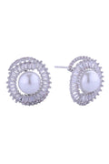 14K Radiant Pearl Post Earrings