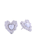 14K Everlasting Love Post Earrings