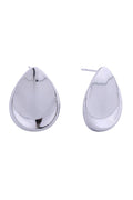 14K Indented Disk Post Earring