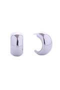 14K Midnight Moon Post Earrings