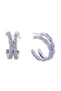 14K Serpenti Pave CZ Post Earring
