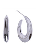 14K Split Hoop Post Earring