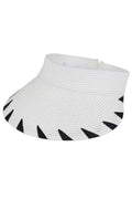 Handmade Edge Detailed Roll Up Sun Hat Visor