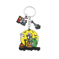 The Nightmare Before Christmas Keychain Sally Jack Skellington Halloween Keyrings Car Key Holder for Couple Gifts