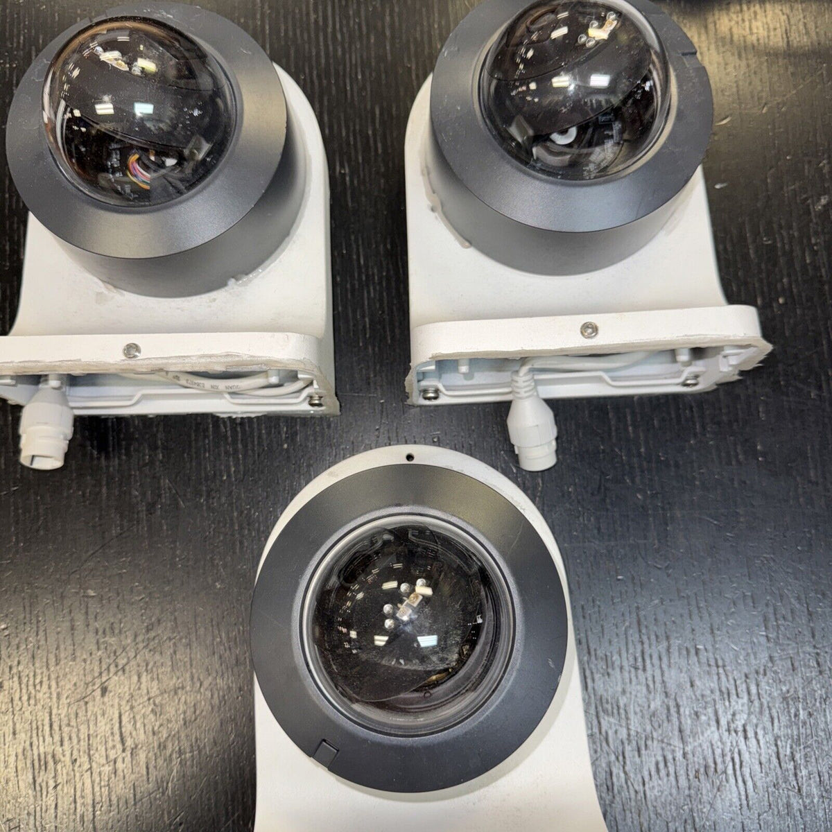 Alarm.com Infrared Cameras with Bases & Covers, Set of 3