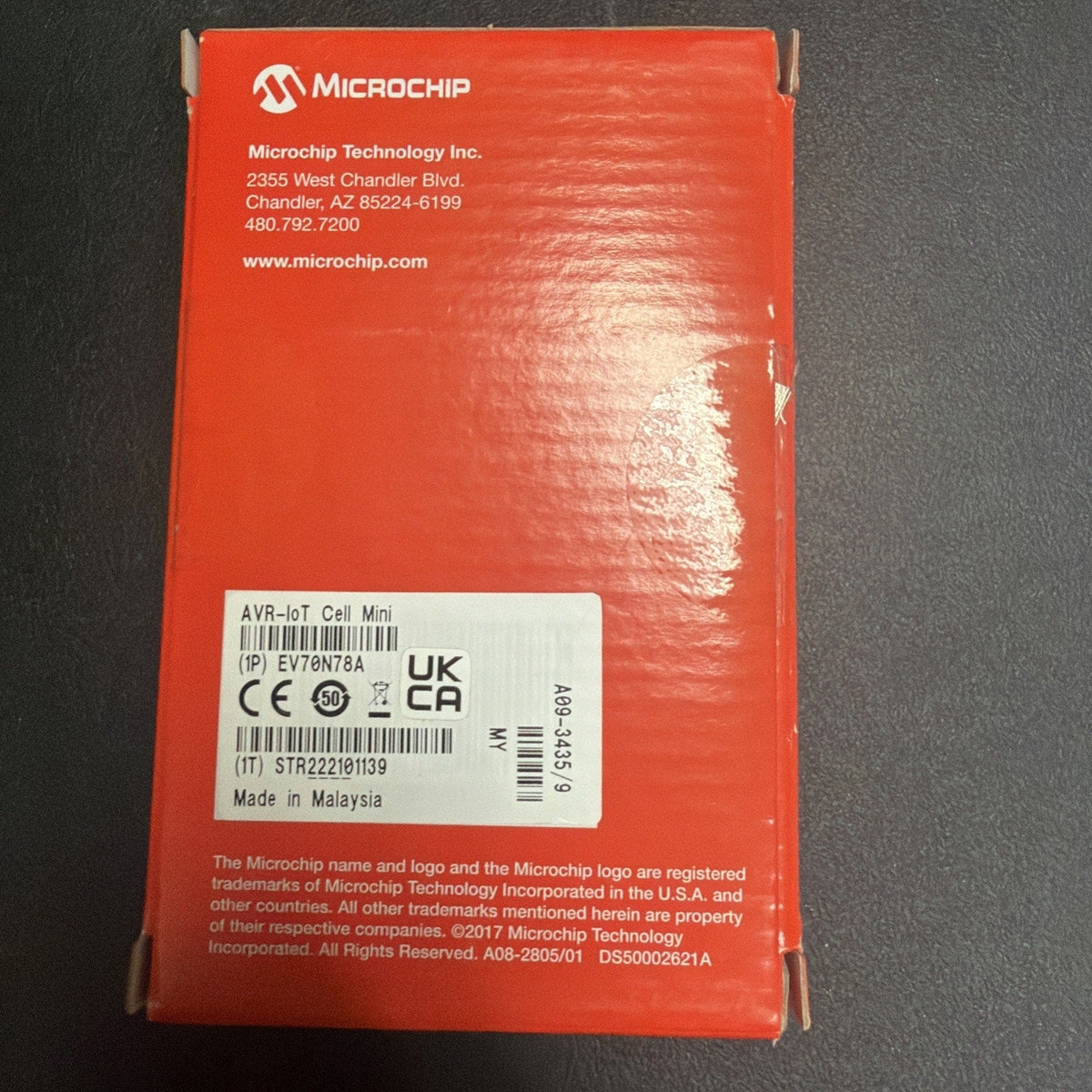 Microchip EV70N78A AVR-IoT Cellular Mini Development Board New Sealed