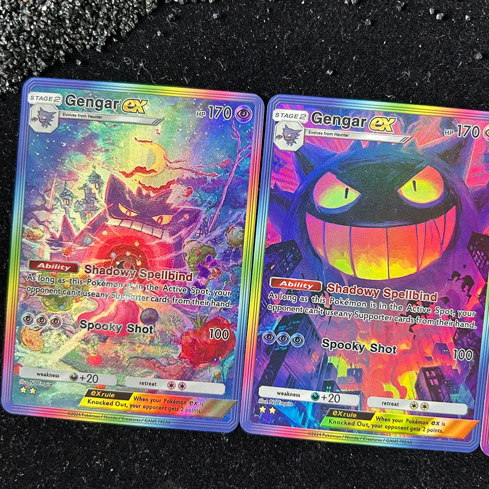 DIY PTCG Rating Card Single Card 2025 M2a JP MEGA GENGAR Ex RARE 240 GEM MT 10 Hobby Collection Anime Card Game Flash Card Toy