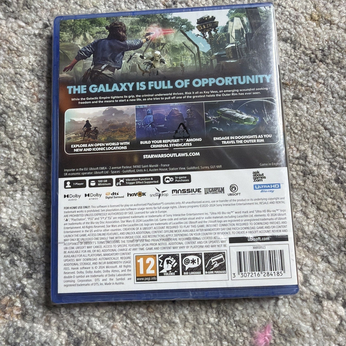 Star Wars Outlaws (PlayStation 5/PS5) New Sealed