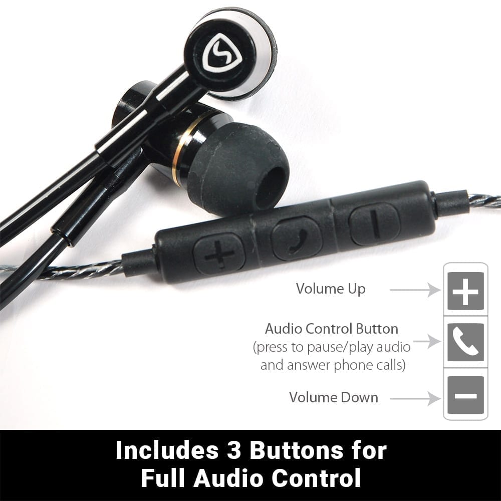 SYB Air Tubes - Anti-Radiation Headphones For EMF Protection - (Choose 3.5mm or USB-C)