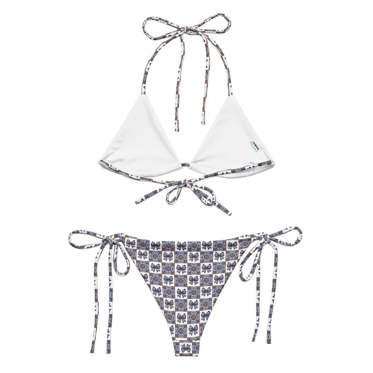 Baha Ranch Yeehaw Talavera Bow String Bikini