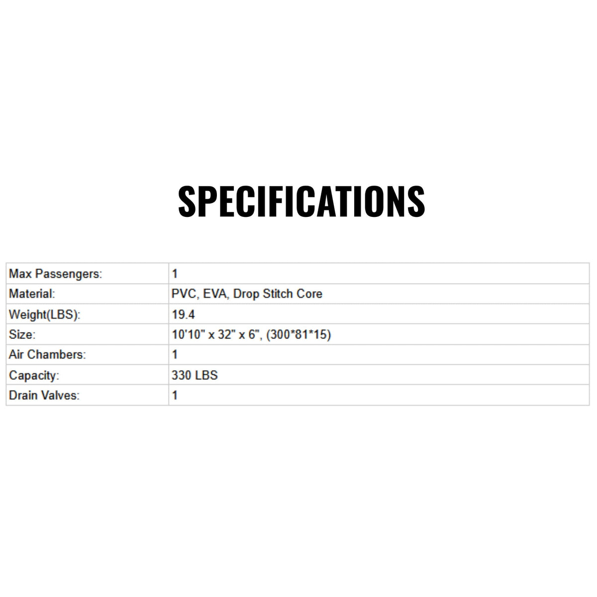 Aqua Marina Fusion 10FT Premium All-Around SUP W/ Durable PVC Rail Layers & Grooved EVA Footpad [BT-23FUP] (SAK37195)
