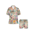 Baha Ranch Retro Pop Western Collage Pajama Set
