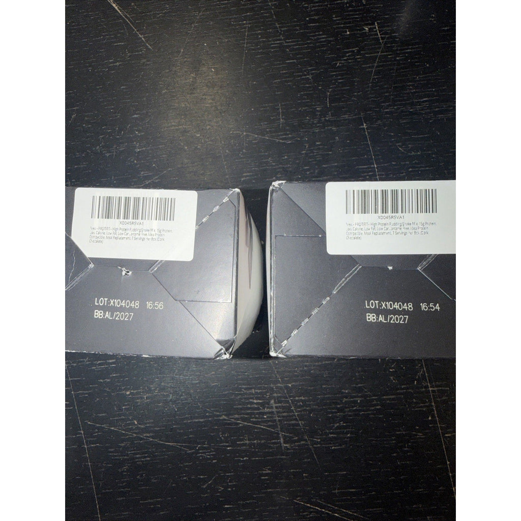 Set of 2 Boxes Proti Fit Dark Chocolate Pudding-Shake