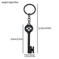 Movie Keychain Black Button Key Of The Secret Door Pendant Keyrings Cosplay Accessories