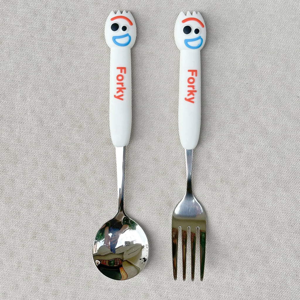 Toy Story 5 Spoon Fork Cutlery Set Woody Buzz Lightyear Jessie Forky Alien Cartoon Character Birthday Christmas Gift For Fans