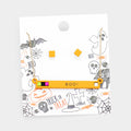 Boo Cube Resin Pendant Necklace