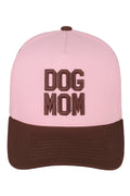 C.C DOG MOM Embroidered Two Tone Trucker Cap