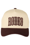 C.C RODEO Letter Embroidered Snapback Trucker Hat