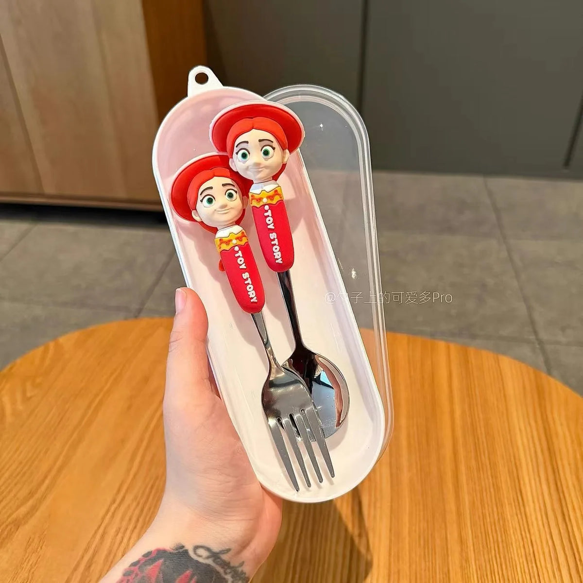 Toy Story 5 Spoon Fork Cutlery Set Woody Buzz Lightyear Jessie Forky Alien Cartoon Character Birthday Christmas Gift For Fans