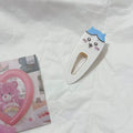 Kawaii Chiikawas Character Hair Clips Cute Cartoon Acrylic Duckbill Clips Funny Anime Hair Accessories for Daily Use