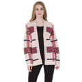 Classic Plaid Check Cardigan