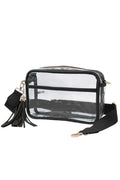 Clear PU Cross Body Camera Bag