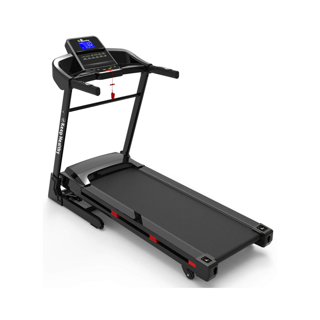 Compact 3.5HP Foldable Electric Treadmill With Bluetooth, LCD Display & 12 Pre-Set Running Programs (SAK25879)