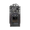 Cozy Heat Quattro Thru-Wall Square Style Sauna Stove With Sauna Stones [COZY QUATTRO TW] (SAK81754)