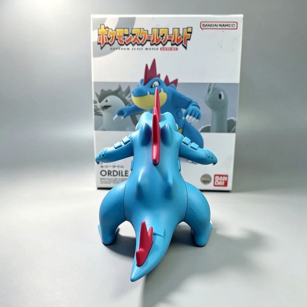 Anime Pokemon Figure Feraligatr Evolutionary Chain Action Figures Pvc Statue Desktop Collection Model Toys Gifts