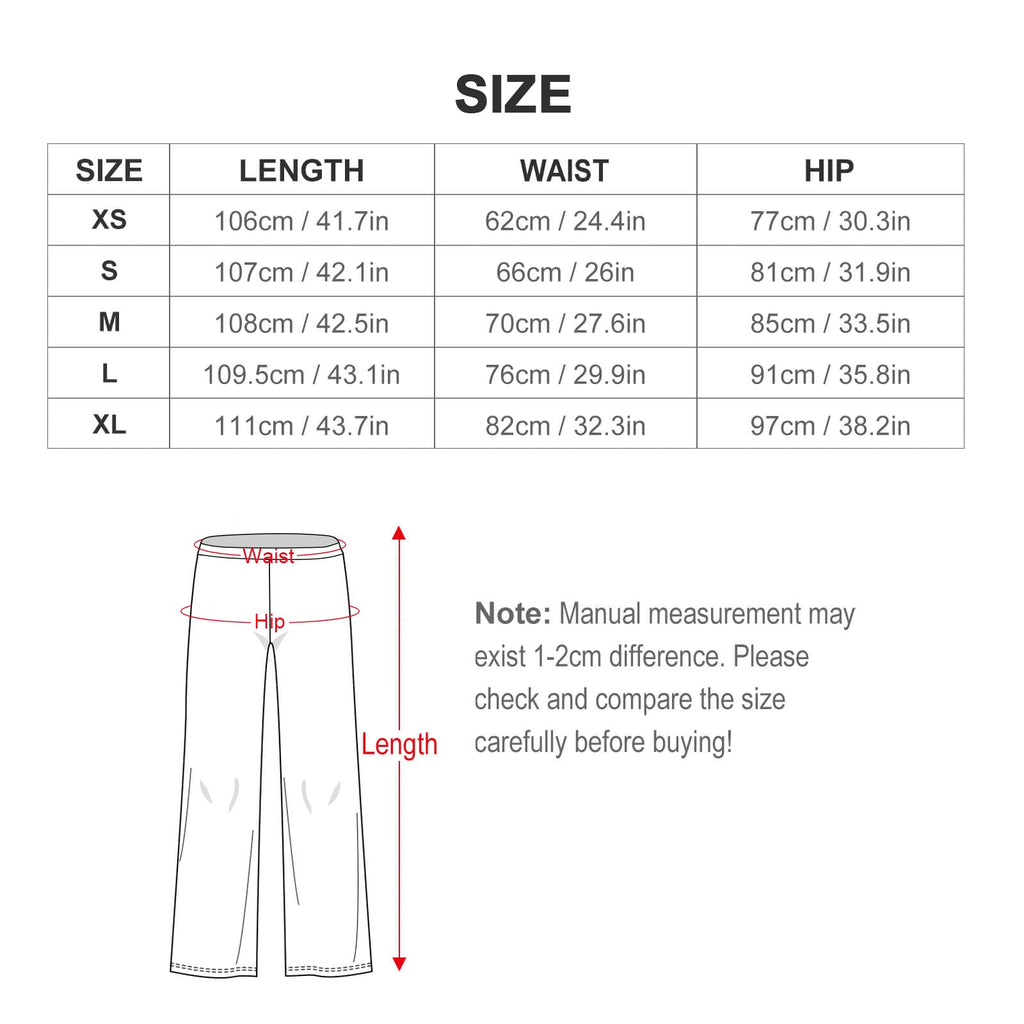 Baha Ranch Retro Pop Western Collage Flare Pants