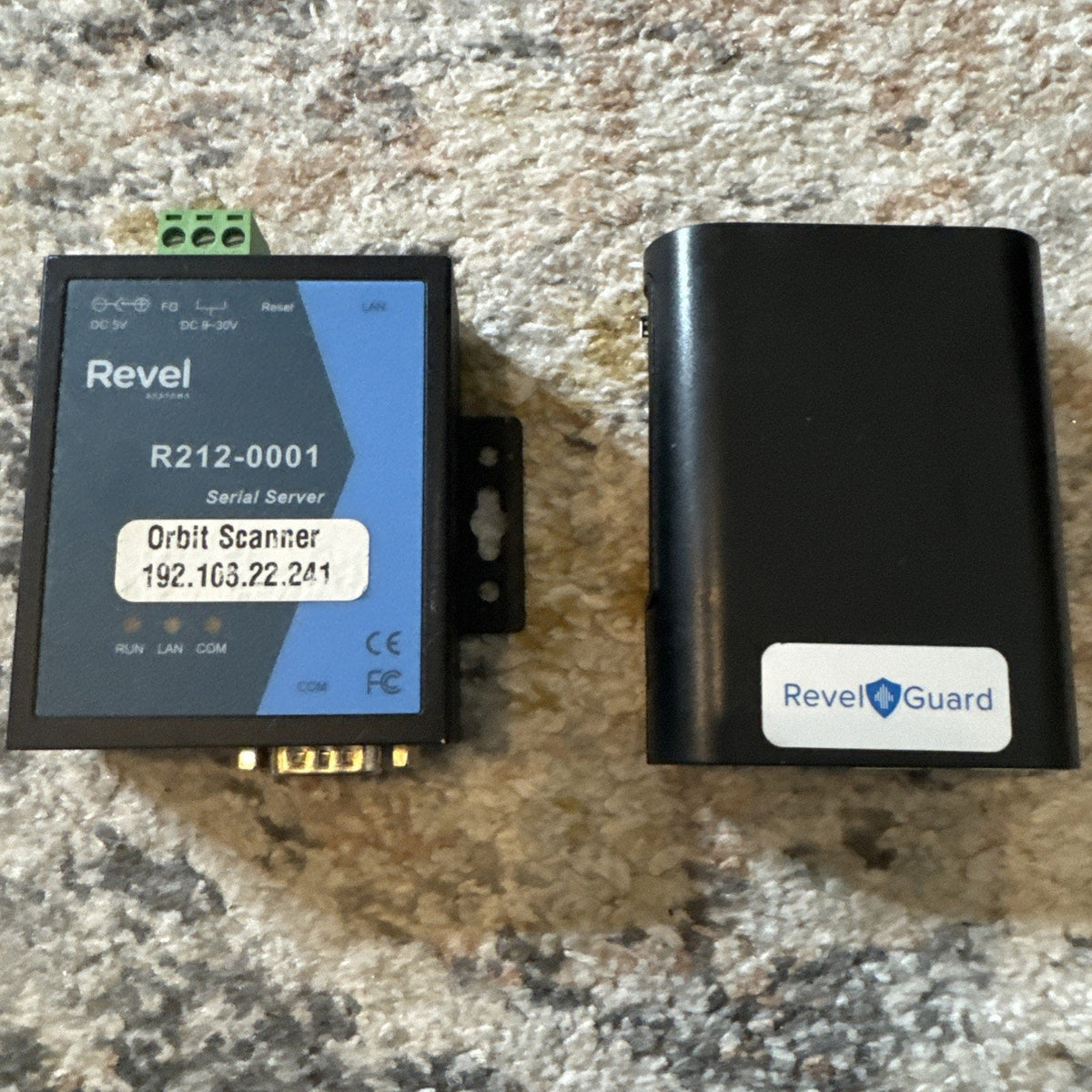 Set of 2 Revel Orbit And Guard Scanner Devices
