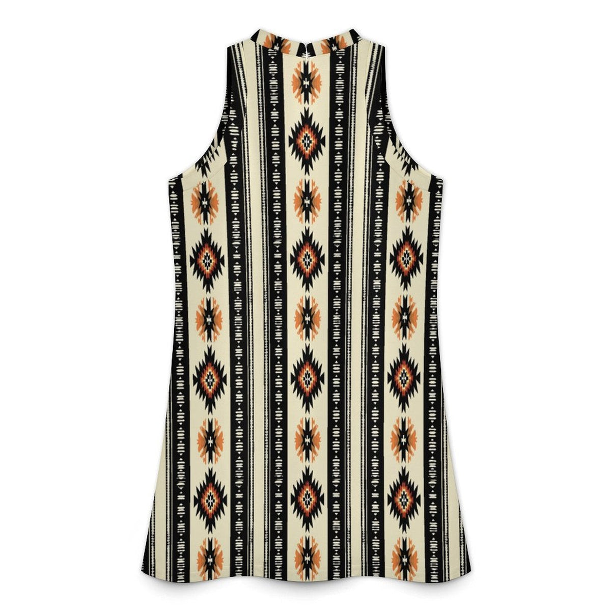 Baha Ranch Colores de Mexico Southwestern Aztec Sleeveless Mini Dress