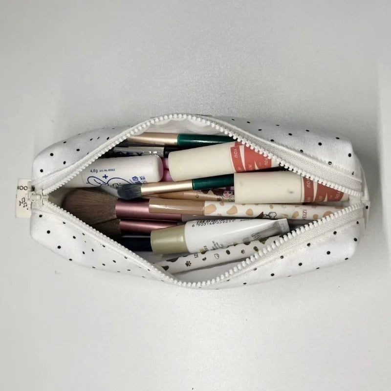 Miffy Pencil Case High Color Value Cartoon Printed Large Capacity Portable Student Cute Stationery Storage Bag for Men and Women