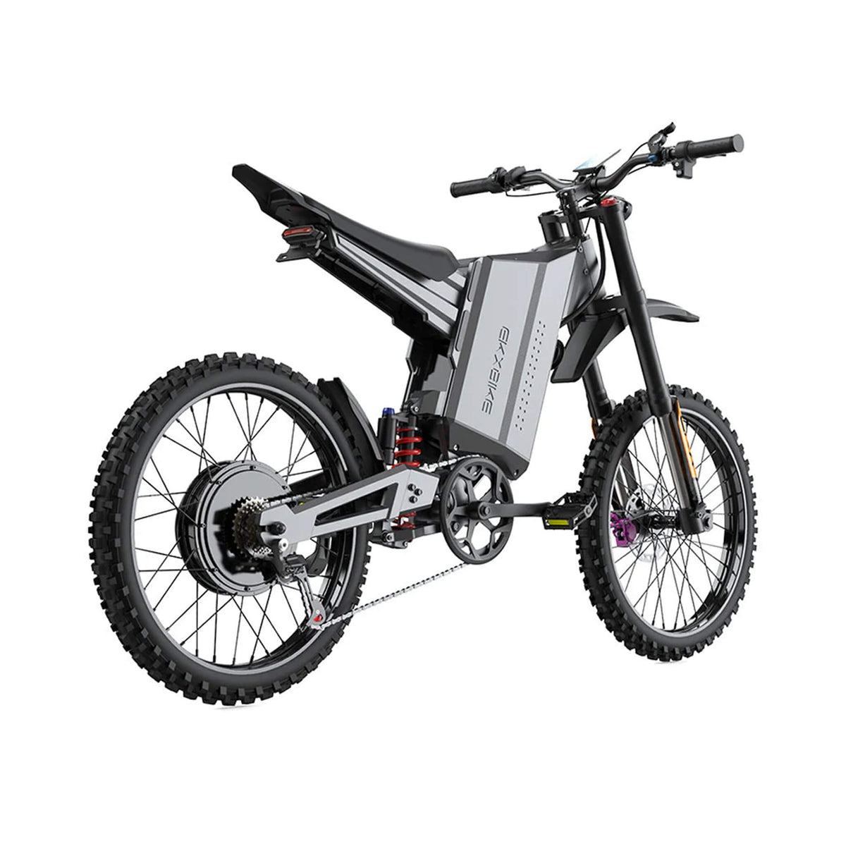 EKX GTS 8000W 72V/30AH Premium Electric High-Strength Steel Pipe Off-Road Mountain Dirt Bike (SAK31684)