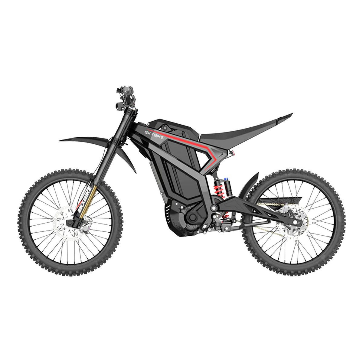 EKX M1 16.8KW 72V/50AH Premium Electric High-Strength Steel Pipe Off-Road Mountain Dirt Bike (SAK20957)
