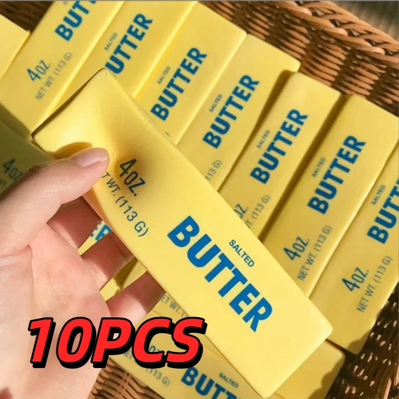 1/10PCS Butter Stick Soft Toy with Slow Rebound for Decompression Squeezing Toy for Pressure Release Hand Relaxation Gift Toy