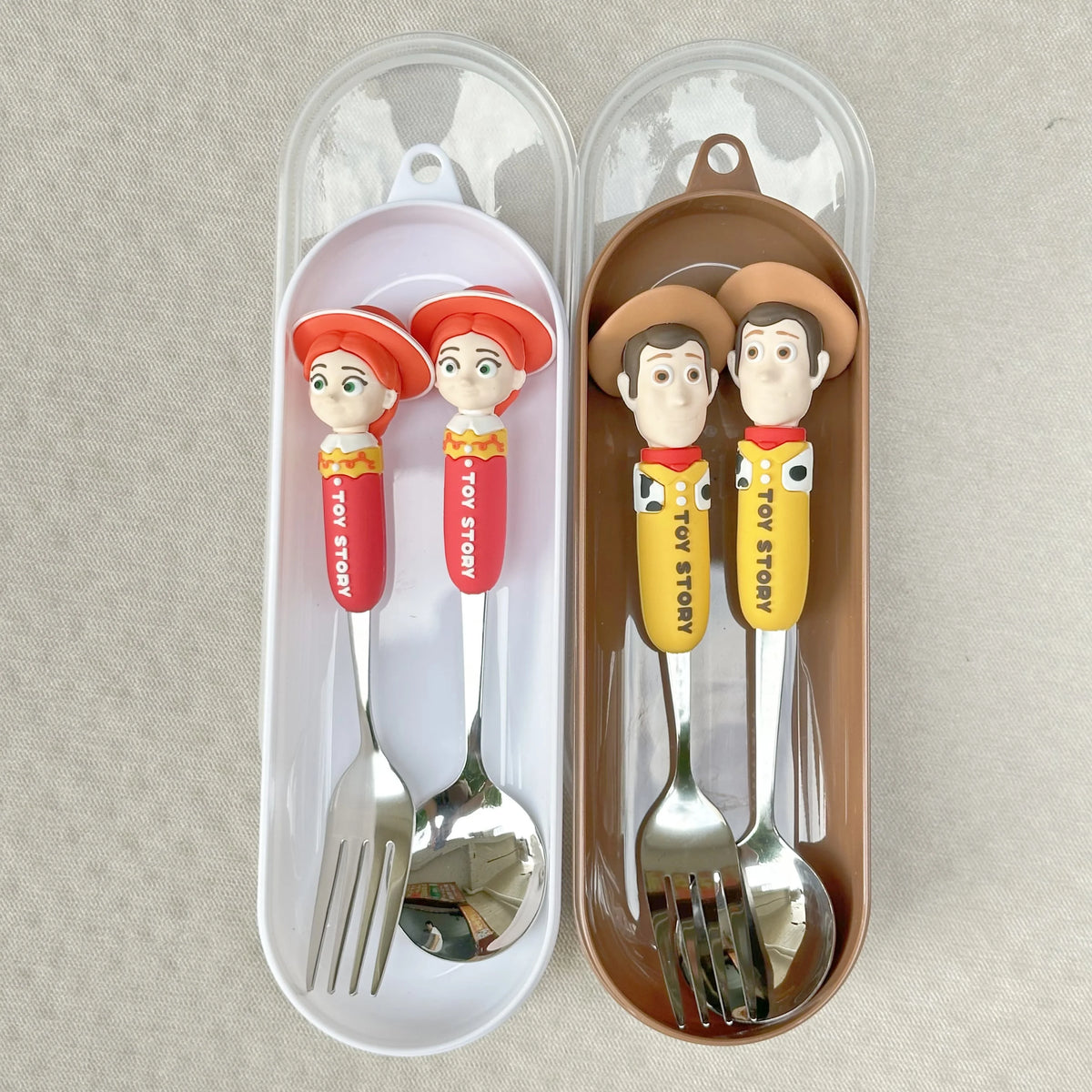 Toy Story 5 Spoon Fork Cutlery Set Woody Buzz Lightyear Jessie Forky Alien Cartoon Character Birthday Christmas Gift For Fans