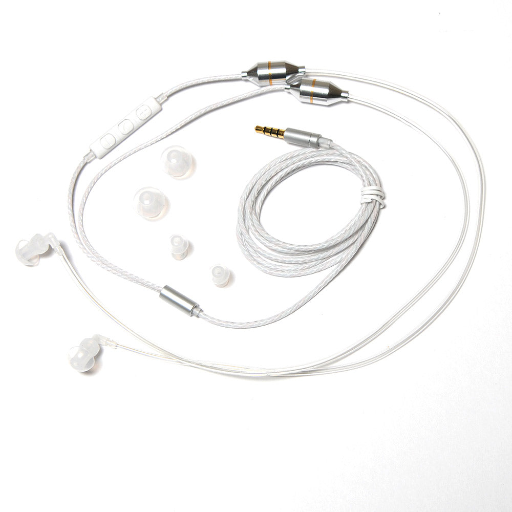 SYB Wrap-Around Air Tube Headphone Headset (Choose 3.5mm or USB-C)