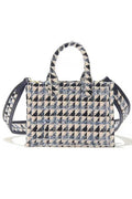 Geometric Mini Tote Bag
