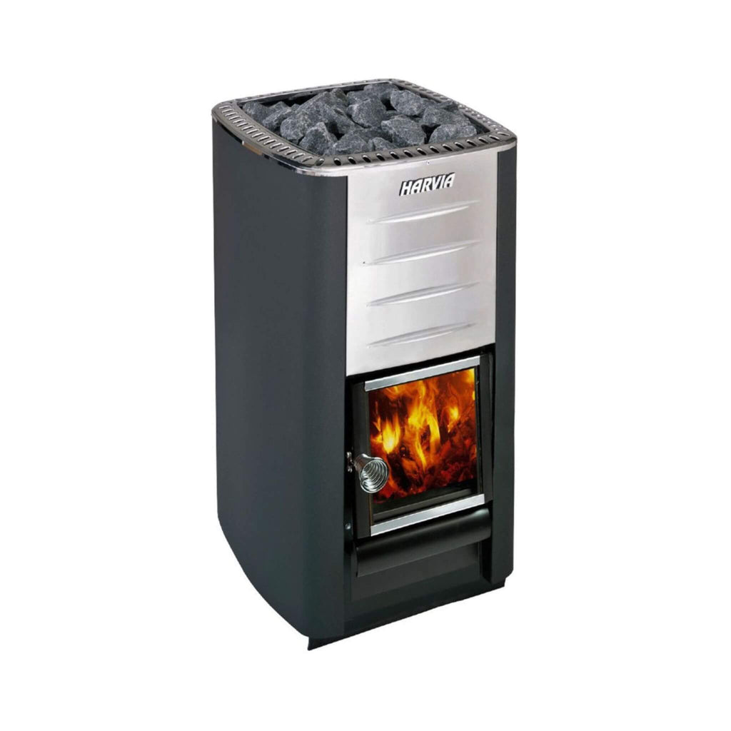 Harvia M3 16.5KW Premium Wood-Burning Sauna Heater Stove With Sauna Stones [WKM3] (SAK41720)