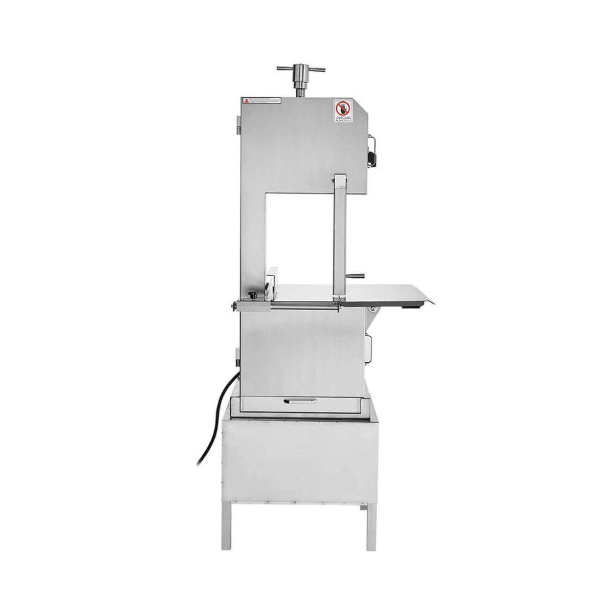 Heavy-Duty Commercial 2200W Electric Meat Bone Saw Cutting Band Machine With 6 Saw Blades (SAK91753)